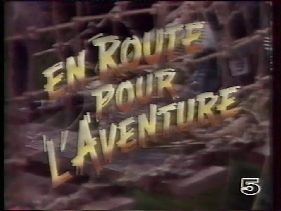 La 5 - Février 1991 - Pubs ,spot promo Minitel, début "En route pour l'aventure" (Michel Robbe)