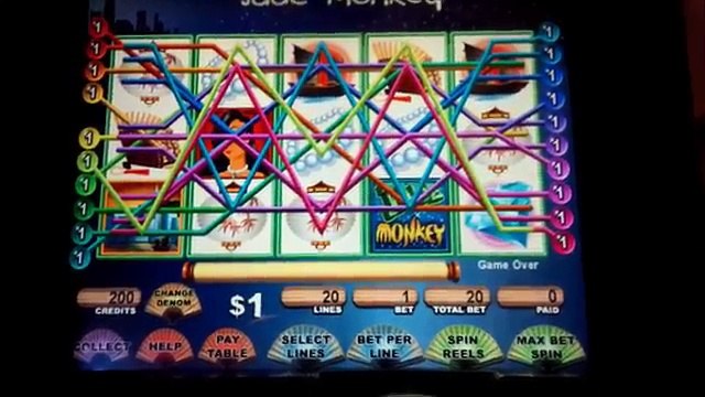 Jade Monkey Slot Machine *JACKPOT HANDPAY* $20 Bet High Limit *AS IT HAPPENS* Bonus!