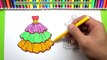 Coloring Pages Two Pretty Dresses for Kids part 2