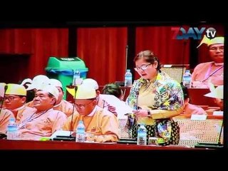 စီးပြားေရးလုပ္ငန္းရွင္ေတြေငြလွဴတာနဲ႔ပတ္သက္ၿပီး တိုင္းေဒသႀကီးအစိုးရကိုေမးတဲ့ ဒီခ်ဳပ္အမတ္