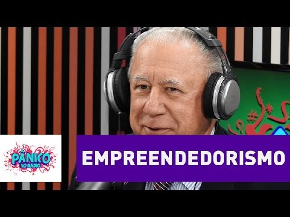 "A gente tem que amar o que a gente não gosta", Gazin dá lição de empreendedorismo | Pânico