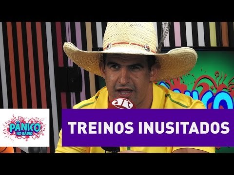 Eu tentava arrancar a árvore do chão , Fernando Rufino sobre seus treinos | Pânico