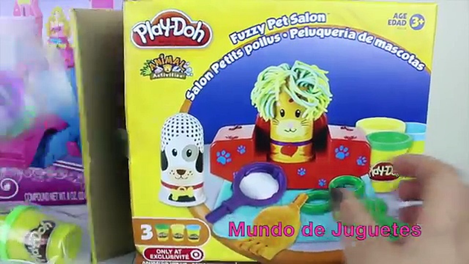 play doh peluqueria divertida