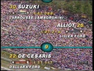 Gran Premio di San Marino 1990: Pregara