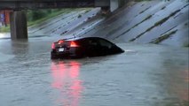 Man Nearly Drowns In His Car In Hurricane Harvey's Flood Water