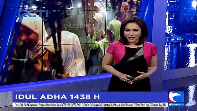 Takbir Keliling Ratusan Anak di Tanjung Duren Rayakan Idul Adha 1438 H