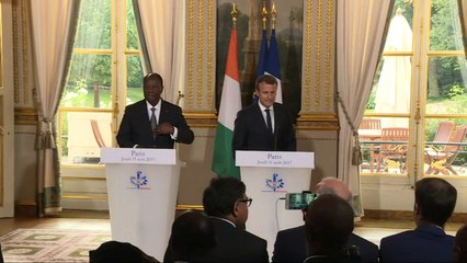 Macron veut développer "tous les partenariats" avec l'Afrique