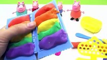 Faire faire Nouveau porc jouer des bâtons formidable Doh peppa español glace 2016