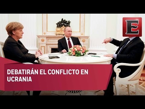 Merkel y Hollande prevén reunión con Putin