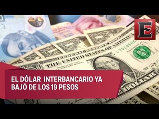 El peso mexicano se recupera frente al dólar