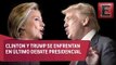 Inicia último debate presidencial por la Casa Blanca / Tercer debate Hillary Clinton y Donald Trump