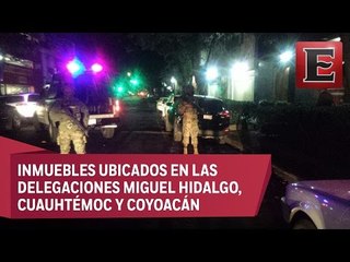 Catean en la CDMX domicilios relacionados con Javier Duarte