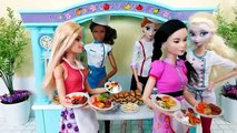 Y Ana cocinero moda congelado cocina restaurante elsa barbie moda restaurante elsa バービ