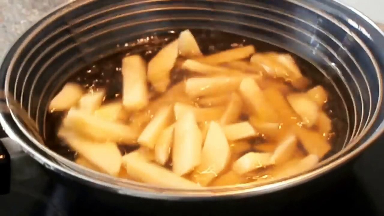 PATATAS FRITAS CRUJIENTES - Receta fácil y económica