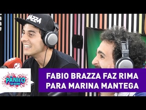 Mais laranja que o Trump : Fabio Brazza faz rima para Marina Mantega