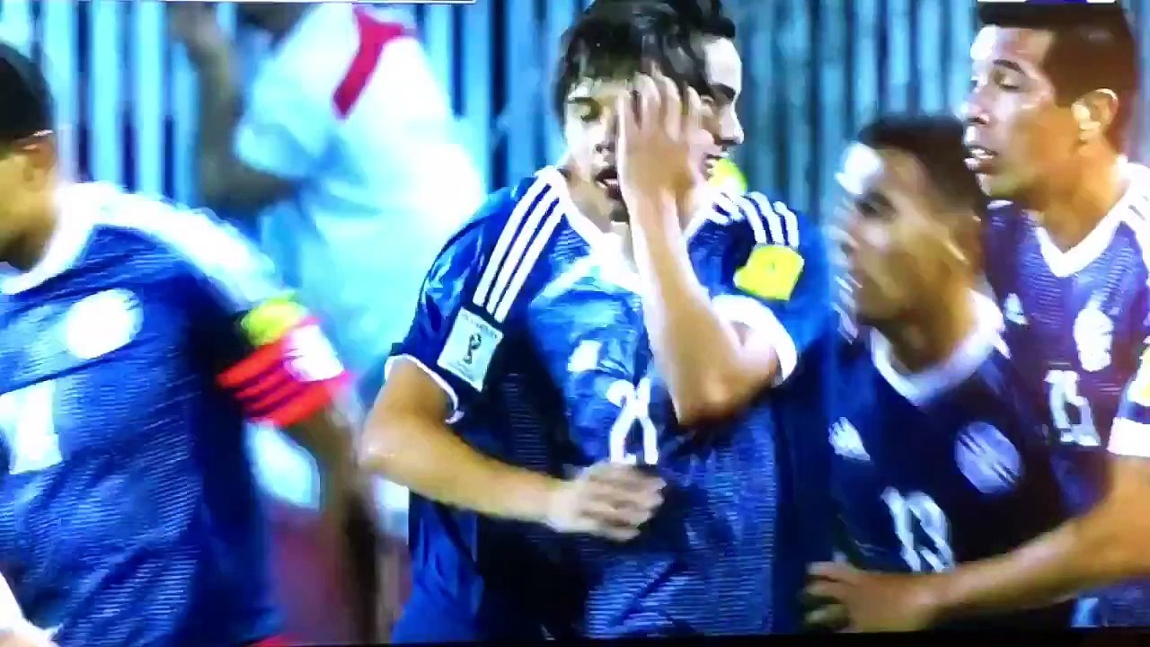 Arturo Vidal Own Goal ~ Chile vs Paraguay 0-1