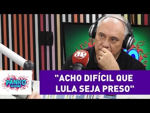 Acho difícil que Lula seja preso , acredita Marcelo Rezende | Pânico
