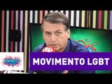 Jair Bolsonaro fala sobre o movimento LGBT | Pânico