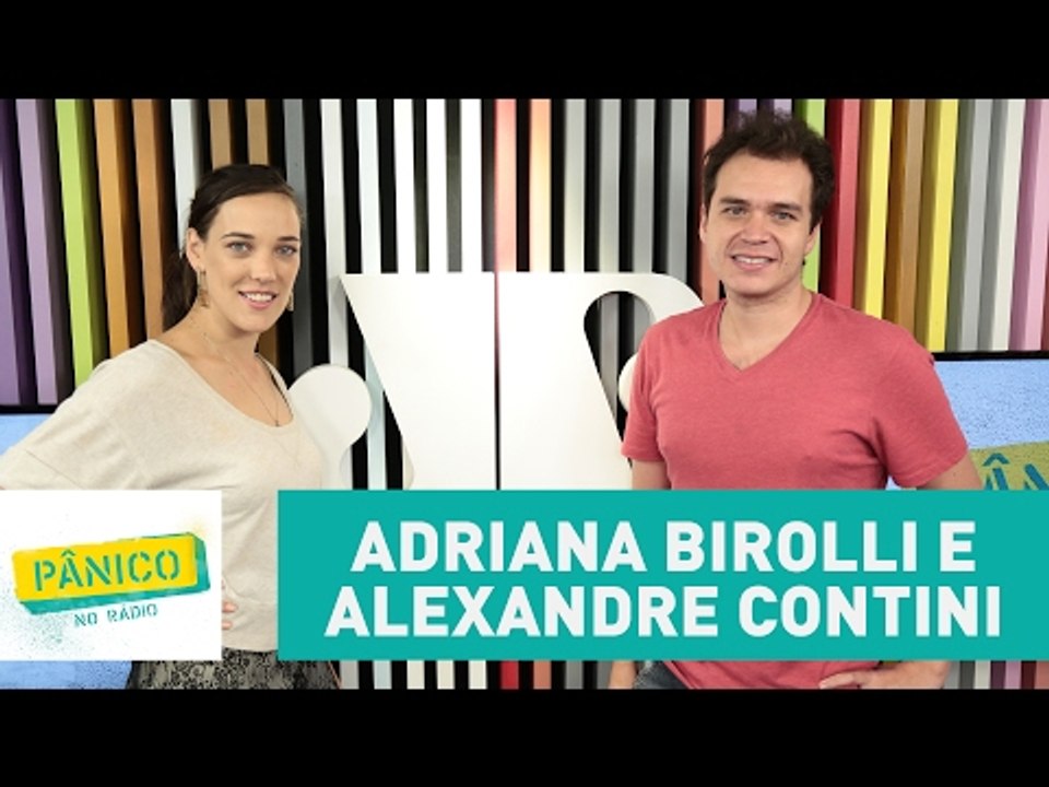 Adriana Birolli e Alexandre Contini - Pânico - 09/02/17