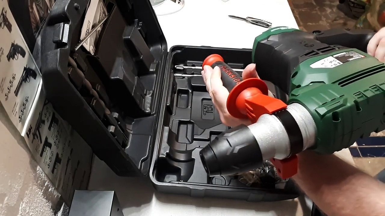 Parkside Bohrhammer pbh 1500 d4 (Kleiner Test)