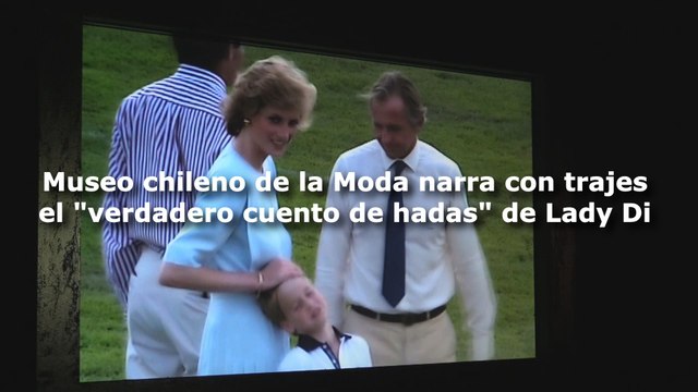 Museo de la Moda de Chile narra con trajes el verdadero cuento de ahdas de Lady Di