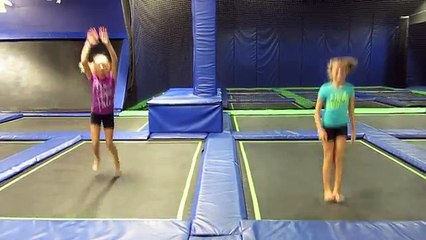 Gymnastics in a Garbage Bag ~ Jacy and Kacy