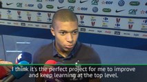 I moved to PSG to join a big club - Mbappe