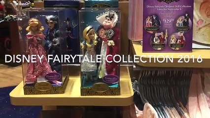 DISNEY STORE FAIRYTALE DESIGNER DOLL COLLECTION | NEW 2016 HEROES VS. VILLAINS PART 2!