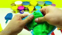 PALETAS Y HELADOS DE PLASTILINA PLAY DOH| Play Doh Ice Cream Popsicles|MDJ