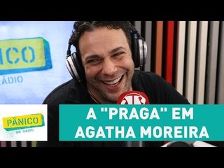 Marcelo Médici revela "praga" que rogou em Agatha Moreira | Pânico