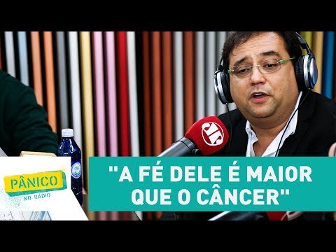 Geraldo Luís se emociona ao falar de Marcelo Rezende: a fé dele é maior que o câncer