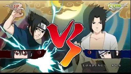 NARUTO Ultimate NInja STORM - CS2 Sasuke vs CS2 Kimimaro