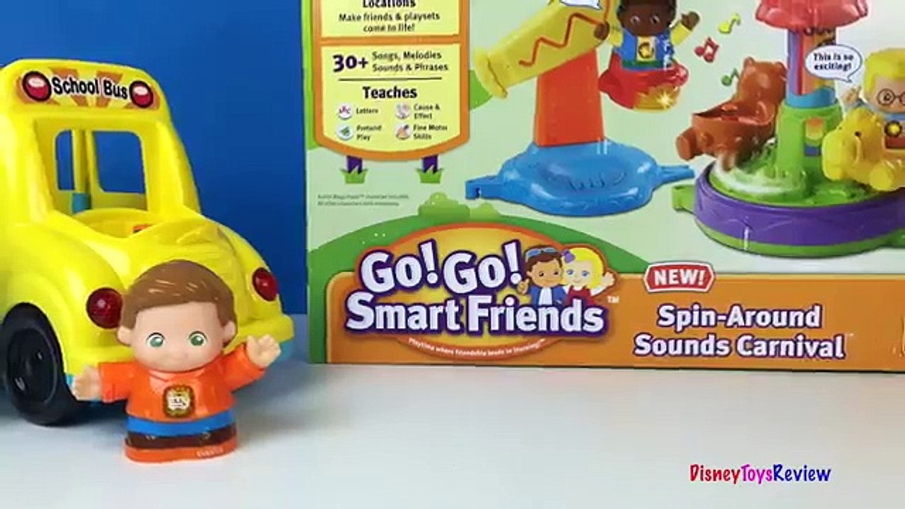 Et autobus Carnaval amis de aller apprentissage école Intelligent des sons roues Spin-around vtec