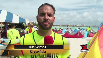 Luis Santos Kitesurfer venezolano en el Aruba Hi Winds 2017