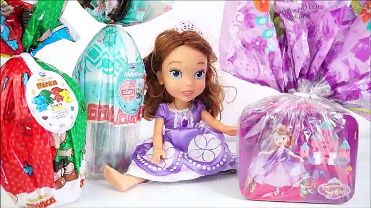 La Sí el Delaware por mi Sofía Los huevos de Pascua 2017 moana turma mónica princesinha tia fla