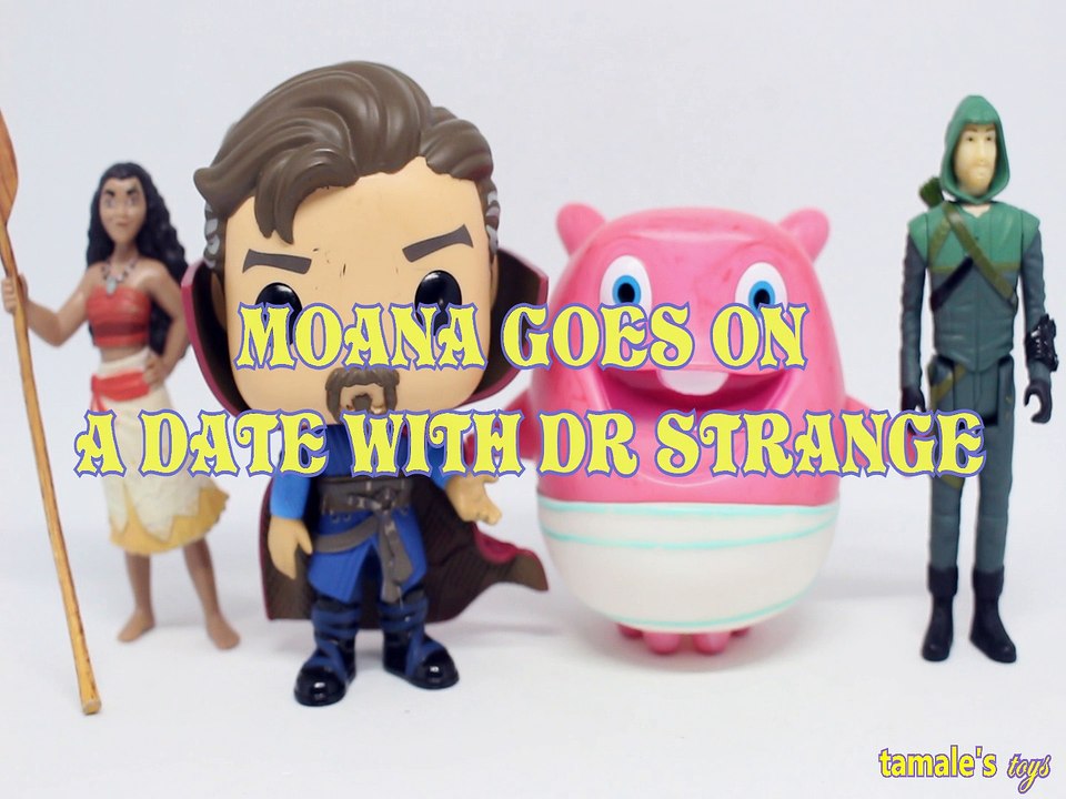MOANA GOES ON A DATE WITH DR STRANGE DISNEY BABY BOOV ARROW GREEN DC COMICS MARVEL Toys BABY Videos, PIXAR, HOME ,