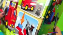 Edificio motor fuego camión de bomberos para Niños pag preescolar rescate juguetes camiones con LEGO 2-5