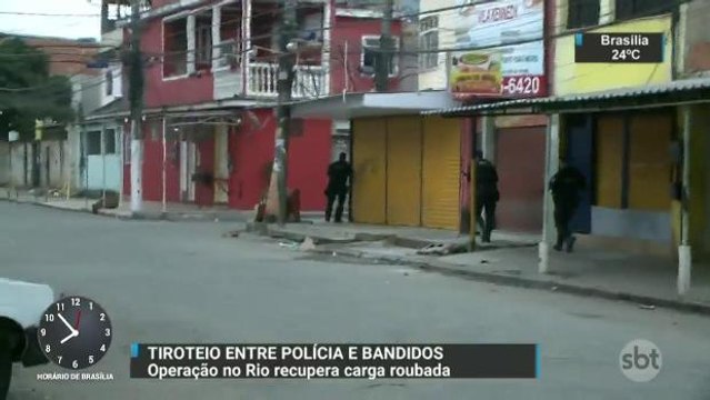 Operação no Rio de Janeiro prende suspeitos e recupera carga roubada