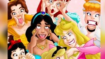 7 princesas con trastornos mentales muy fuertes | disney princesas