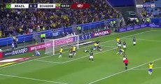 Brazil vs Ecuador 1-0 But Paulinho goal