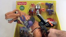 Y atacó a por dinosaurio dinosaurios Fortaleza imagina Informe juguete juguetes tirano saurio Rex vídeos Dino |