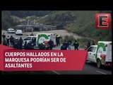 Cuerpos hallados en la carretera México-Toluca podrían ser de presuntos asaltantes