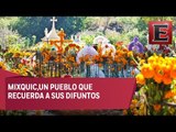 Mixquic recibe a miles de visitantes en el Día de Muertos