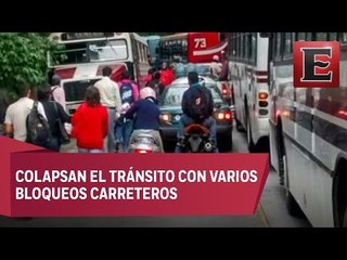 Скачать видео: Docentes de Veracruz paran labores por falta de pago