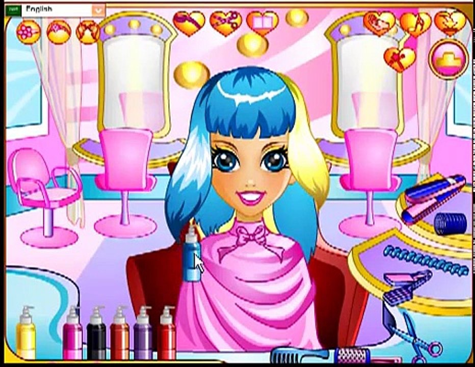 لعبة صالون المشاكل - العاب بنات - العاب شعر - العاب قص الشعر - العاب تلبيس - العاب ميك اب
