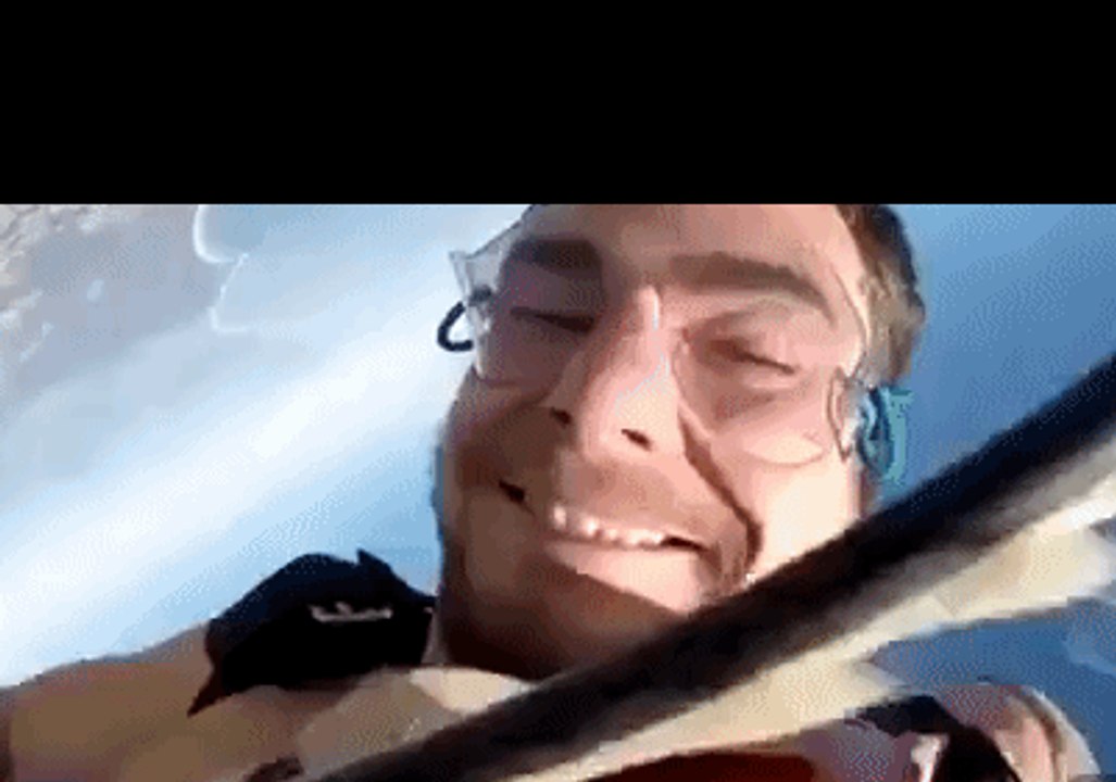 Violinist Skydives Naked to Raise Awareness of Men's Body Image Issues