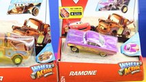 Disney Pixar Cars Wheel Action Drivers Mack Truck Sheriff Mater Ramone Lightning McQueen T