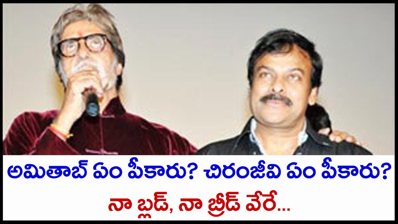 Balakrishna Controversial Comments On Amitabh Bachchan & Chiranjeevi's Political Career |