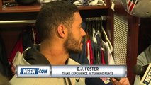 DJ Foster On His Experience As A Punt Returner