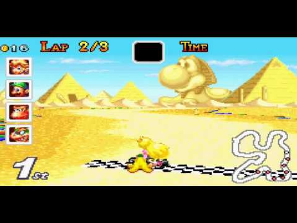 Star Cup 150cc (Mario Kart Super Circuit) Peach
